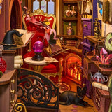 Rolife Booknook & Wonderland - Separador de Libros Magic Fantasy Corner