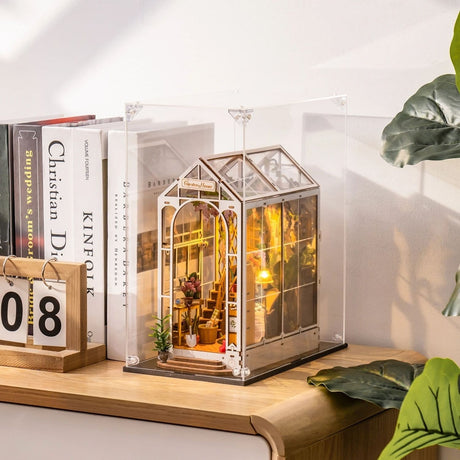 Rolife Booknook & Wonderland - Caja Exhibidora Dust Cover