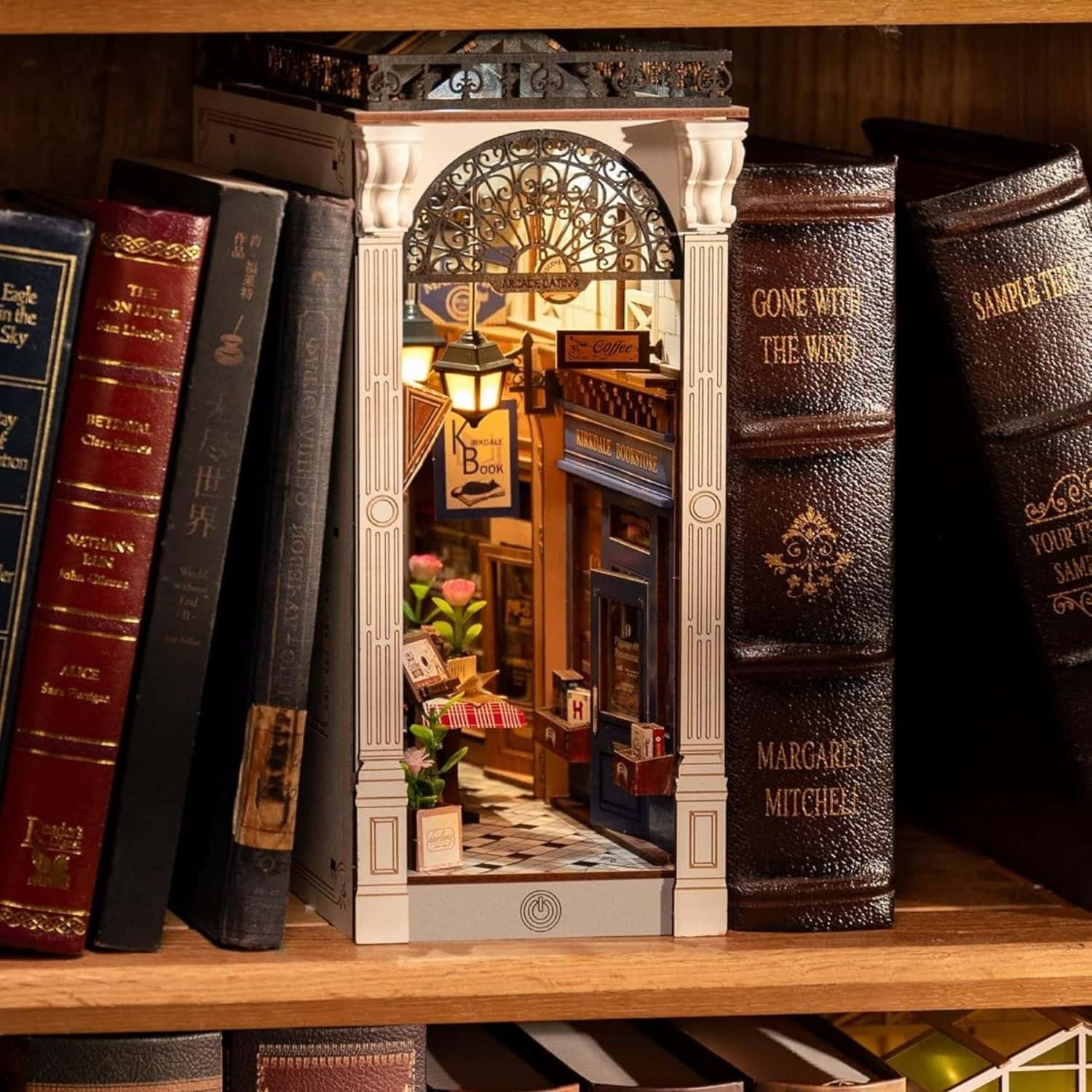 アンティーク　Book オブジェ Book Nook de Libros Rolife Arcade Dating – Dibu Chile