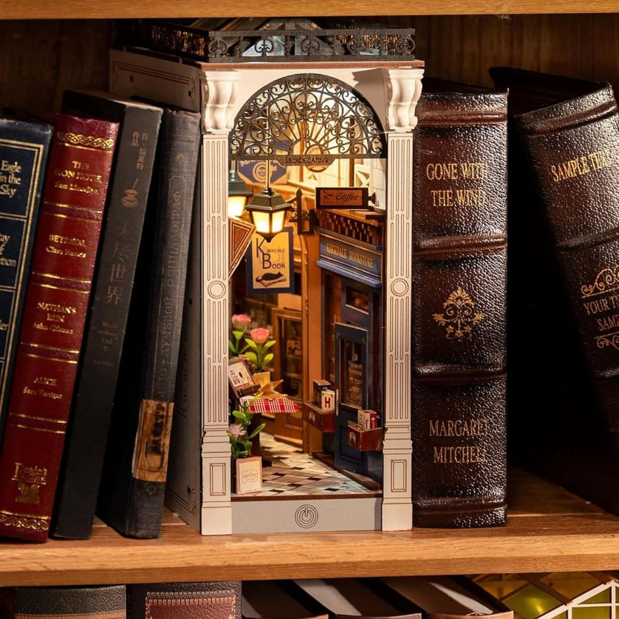 Rolife Booknook & Wonderland - Separador de Libros Arcade Dating