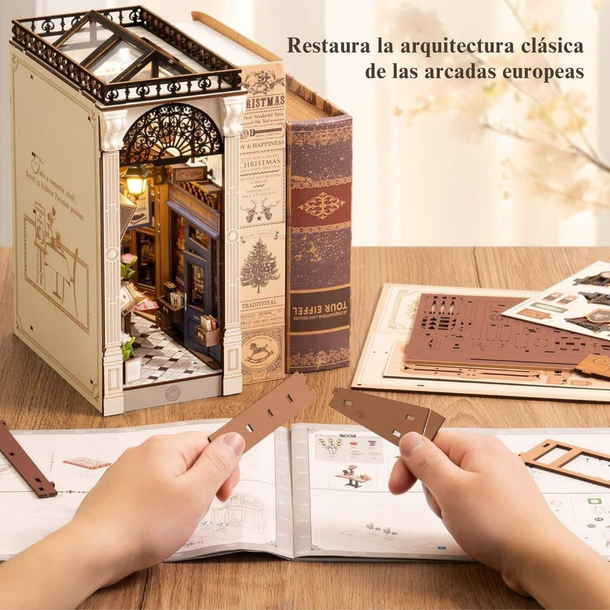 Rolife Booknook & Wonderland - Separador de Libros Arcade Dating