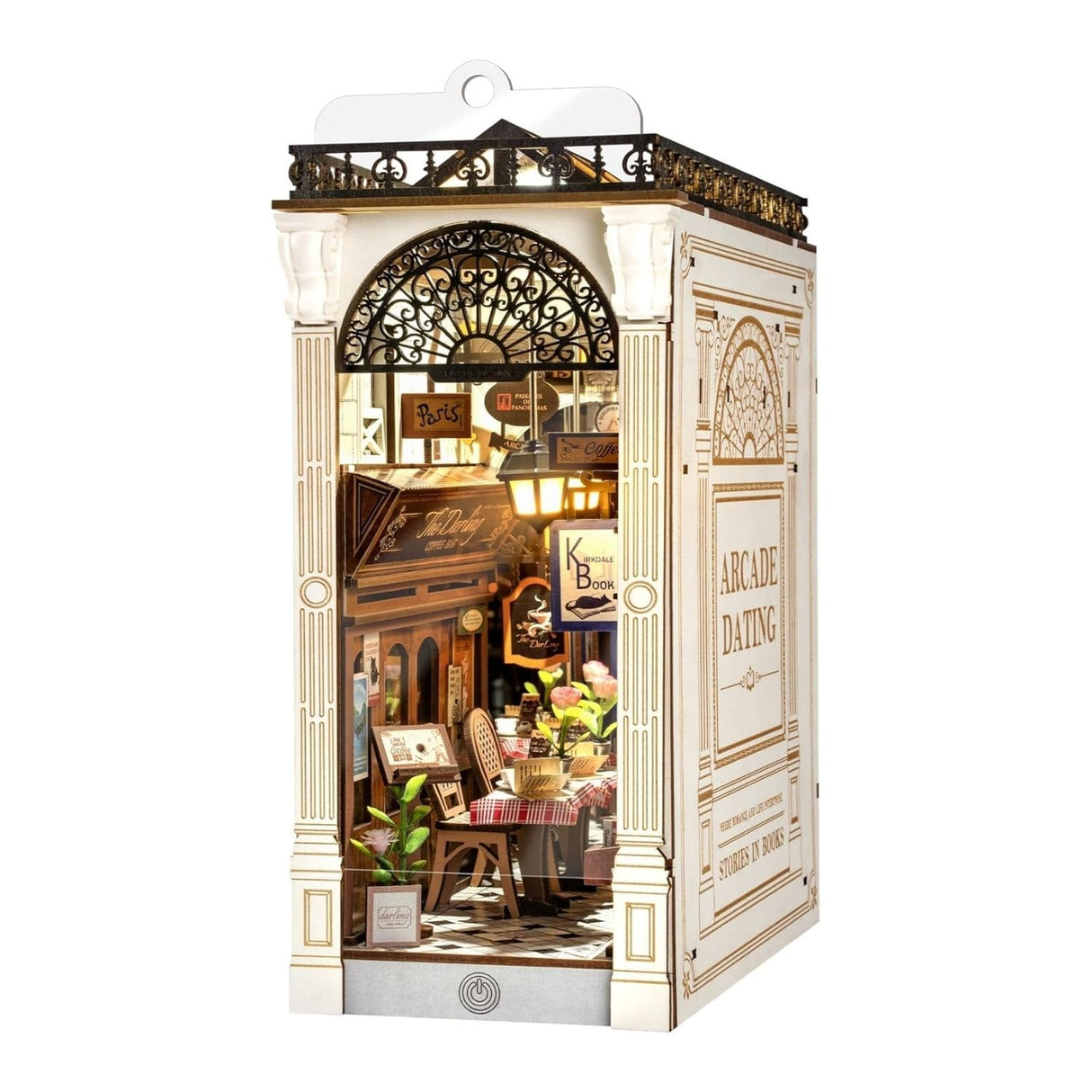 Rolife Booknook & Wonderland - Separador de Libros Arcade Dating