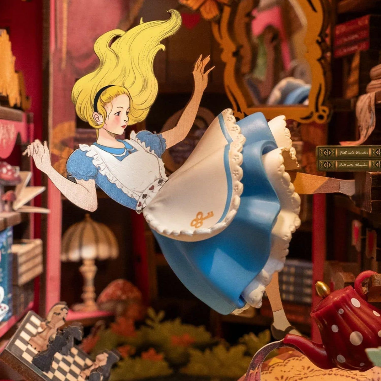 Rolife Booknook & Wonderland - Separador de Libros Fall into Wonder
