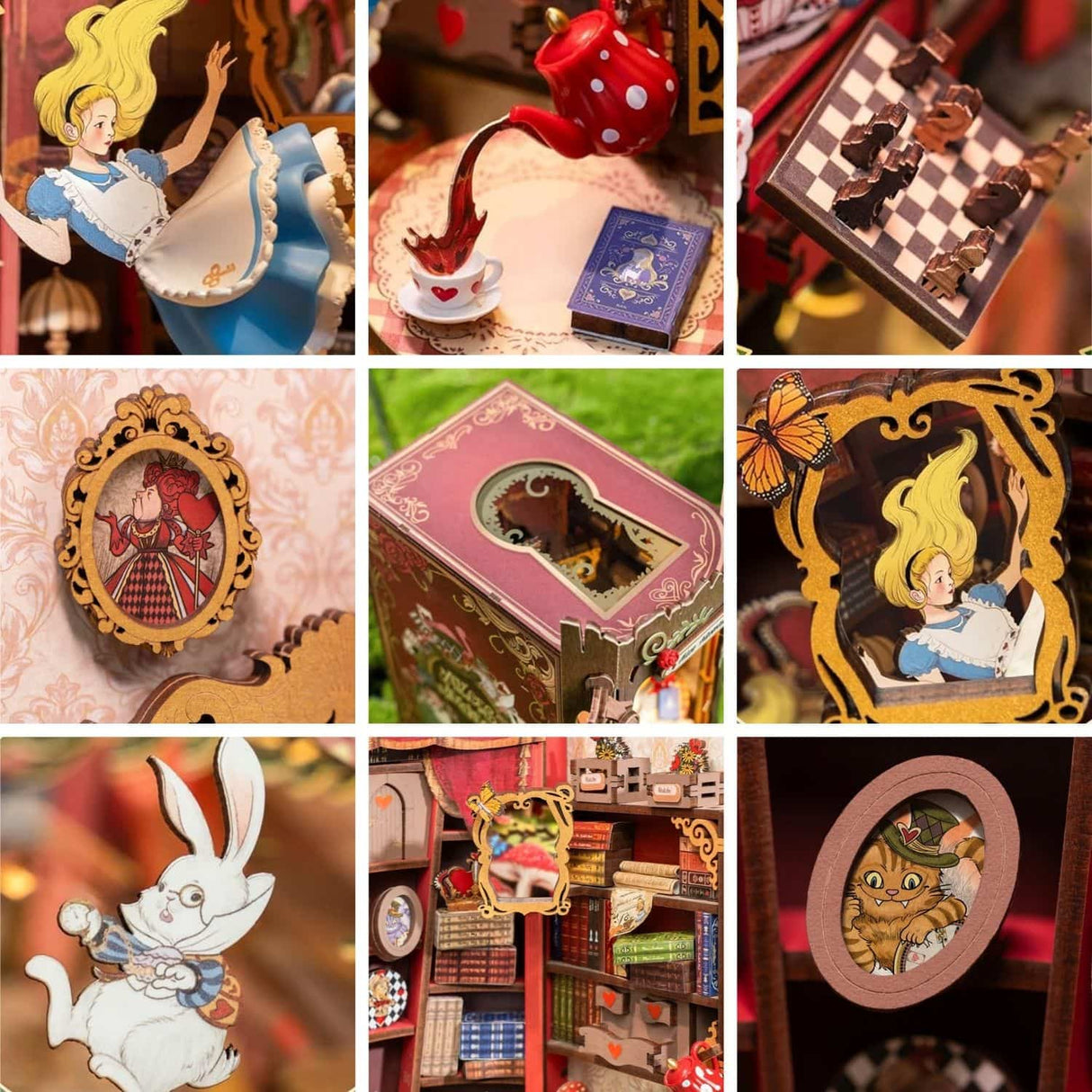 Rolife Booknook & Wonderland - Separador de Libros Fall into Wonder