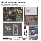 Rolife Booknook & Wonderland - Separador de Libros Magic House