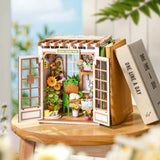 Rolife Booknook & Wonderland - Separador de Libros Secret Bloomy Nook