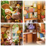 Rolife Booknook & Wonderland - Separador de Libros Secret Bloomy Nook