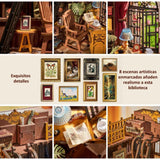 Rolife Booknook & Wonderland - Separador de Libros Silent Corner Study