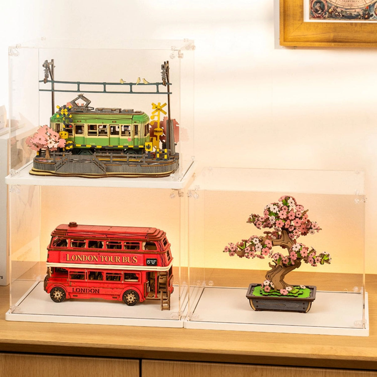 Rolife - Caja Exhibidora Creation Set Display Box para Miniaturas