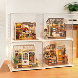 Rolife - Caja Exhibidora Crystal Clear para Miniaturas