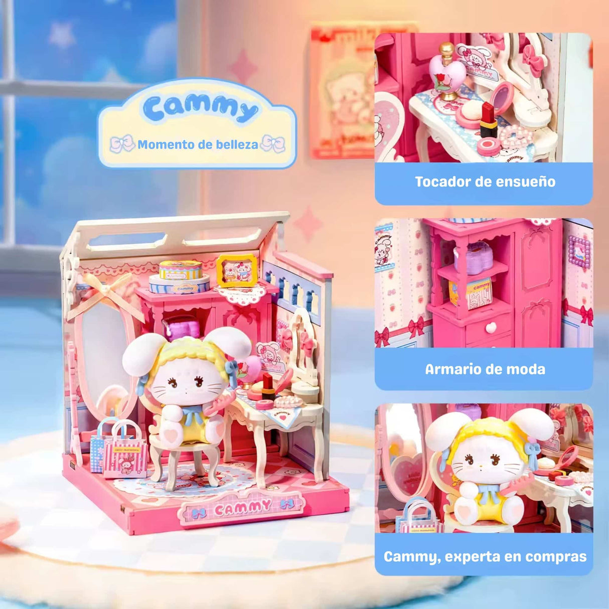 Rolife - Casas Miniatura Mikko Illustrations Cammy's Beauty Moment