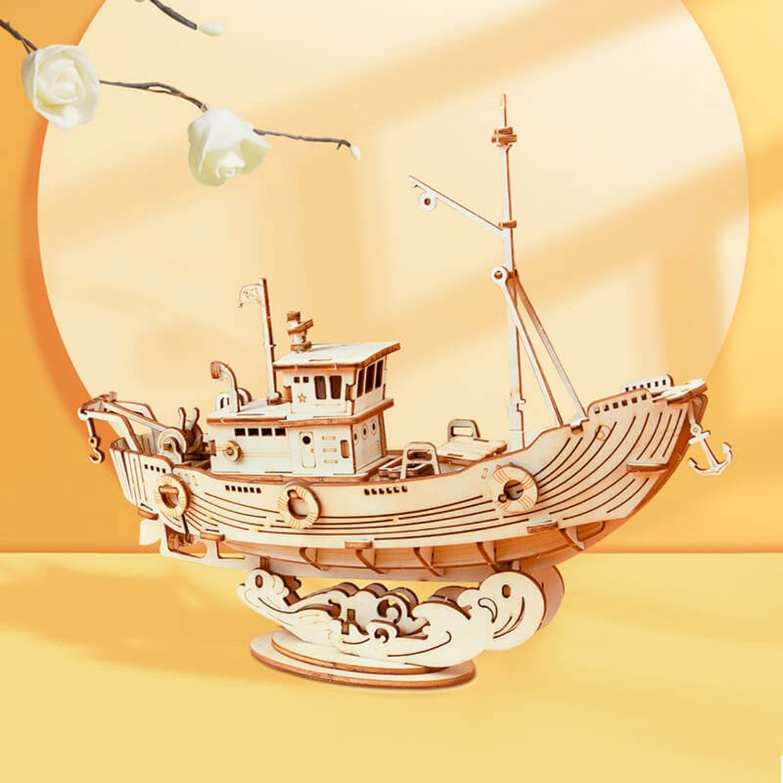 Puzzle 3D Barco Pesquero Rolife Fishing Ship – Dibu Chile