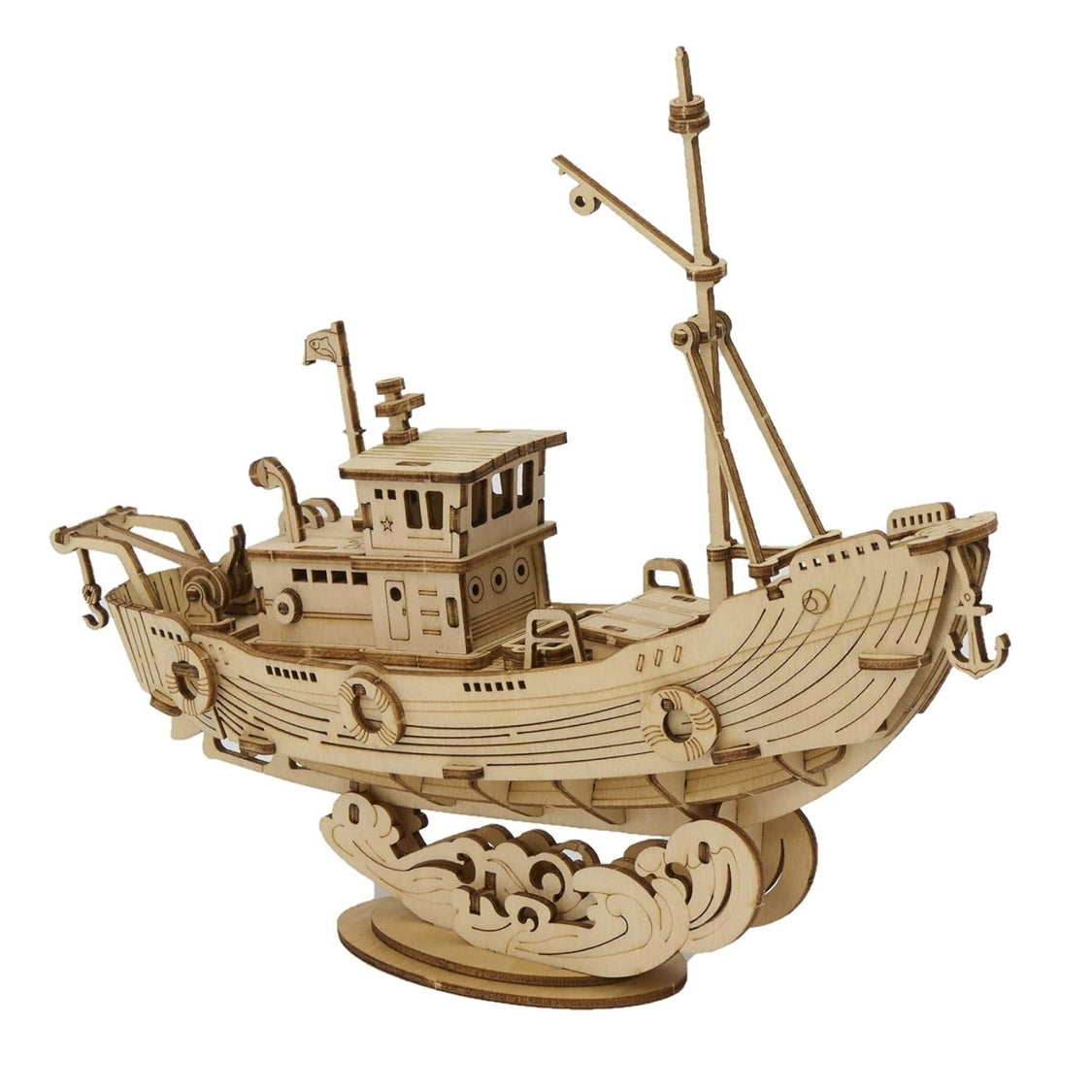 Puzzle 3D Barco Pesquero Rolife Fishing Ship – Dibu Chile