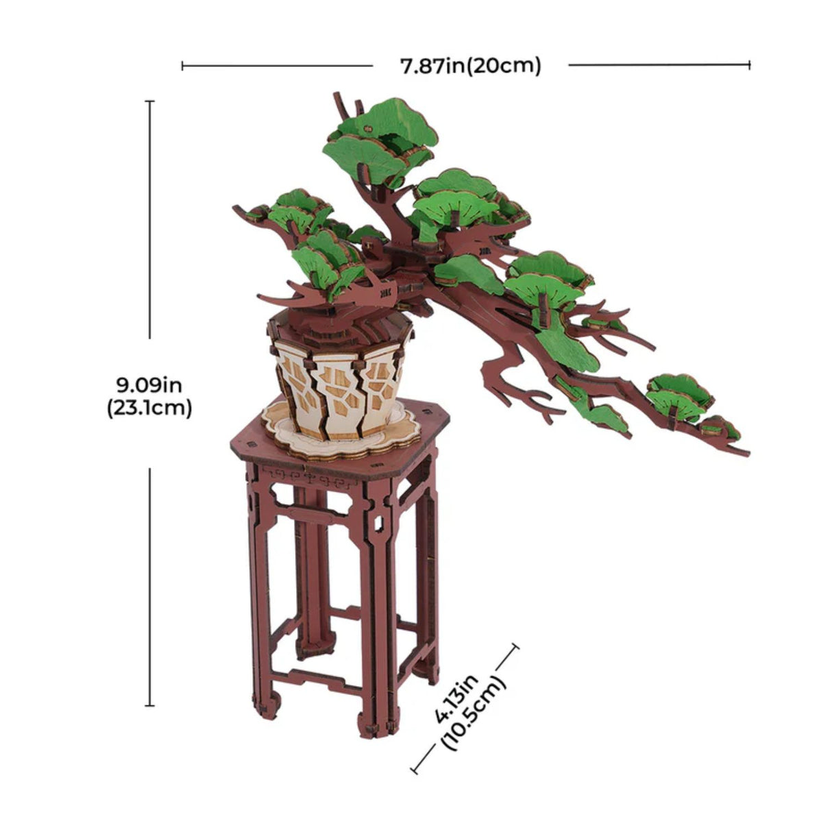 Rolife Classical - Puzzle 3D Evergreen Pine Bonsai