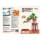 Rolife Classical - Puzzle 3D Evergreen Pine Bonsai