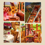 Rolife DIY Mini House - Casas Miniatura A-Frame Cabin