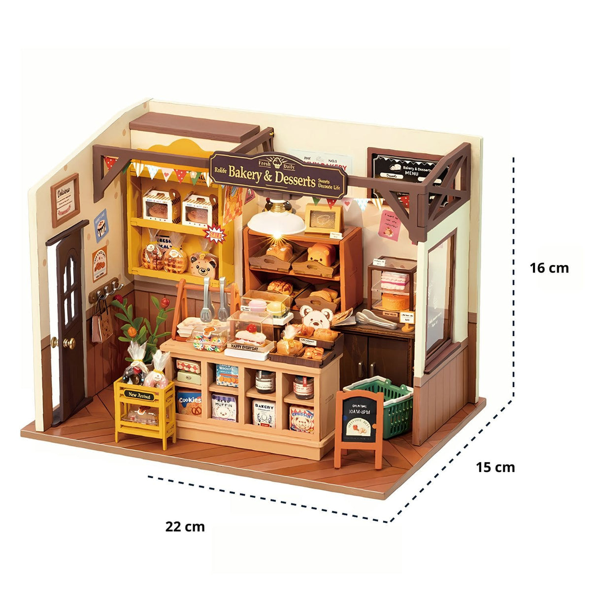 Rolife DIY Mini House - Casas Miniatura Becka's Baking House