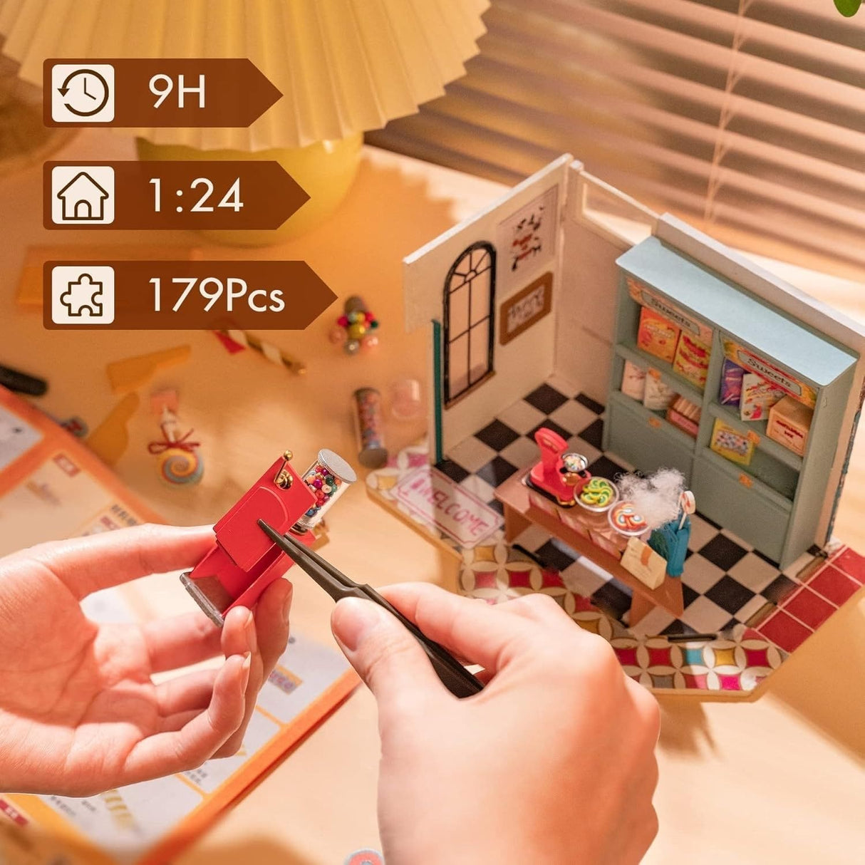 Rolife DIY Mini House - Casas Miniatura Rainbow Candy House