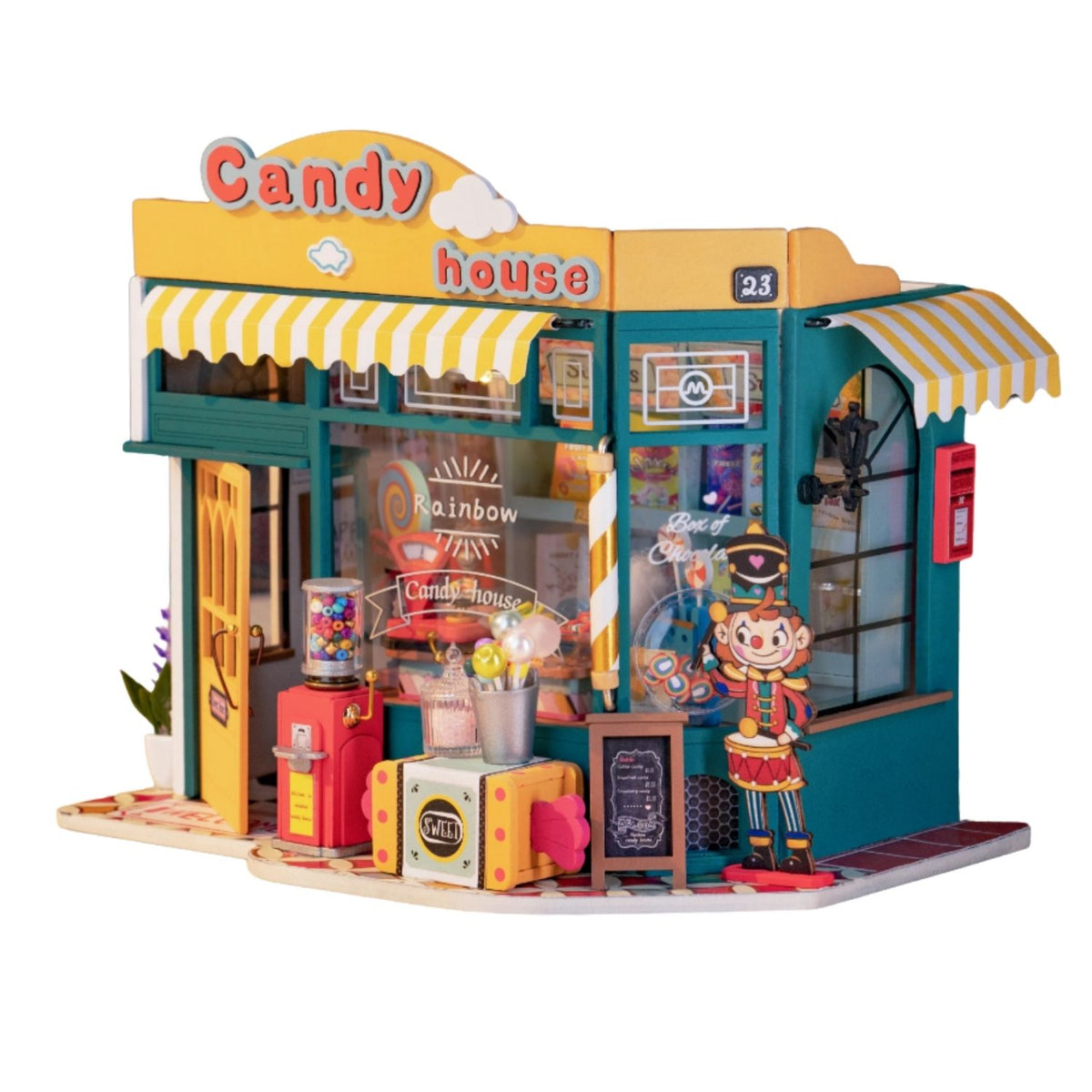 Casa Miniatura Rolife DIY Mini House Rainbow Candy House Dibu Chile casa-miniatura-rolife-diy-mini-house-rainbow-candy-house-dibu-chile