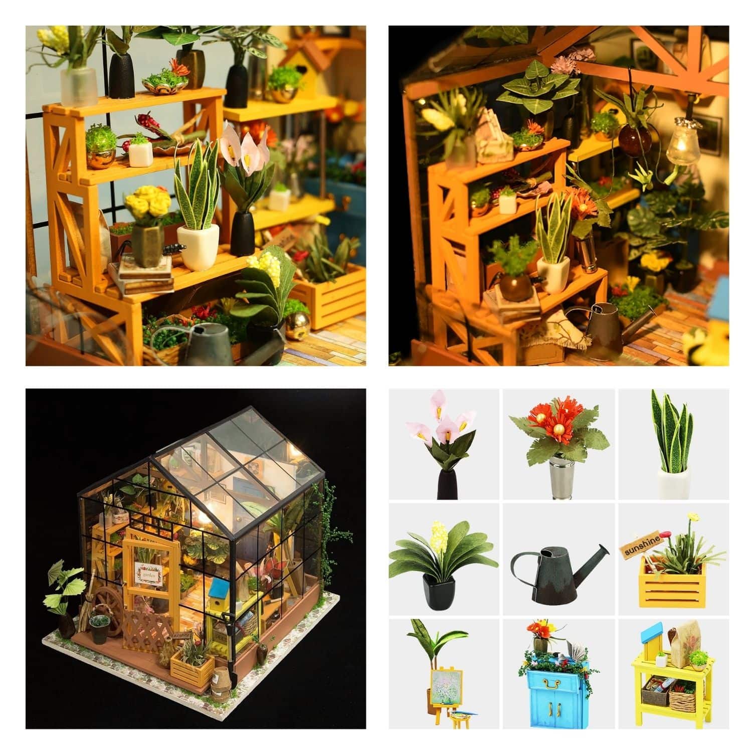 Casa Miniatura Rolife DIY Mini House Cathy's Flower House – Dibu Chile
