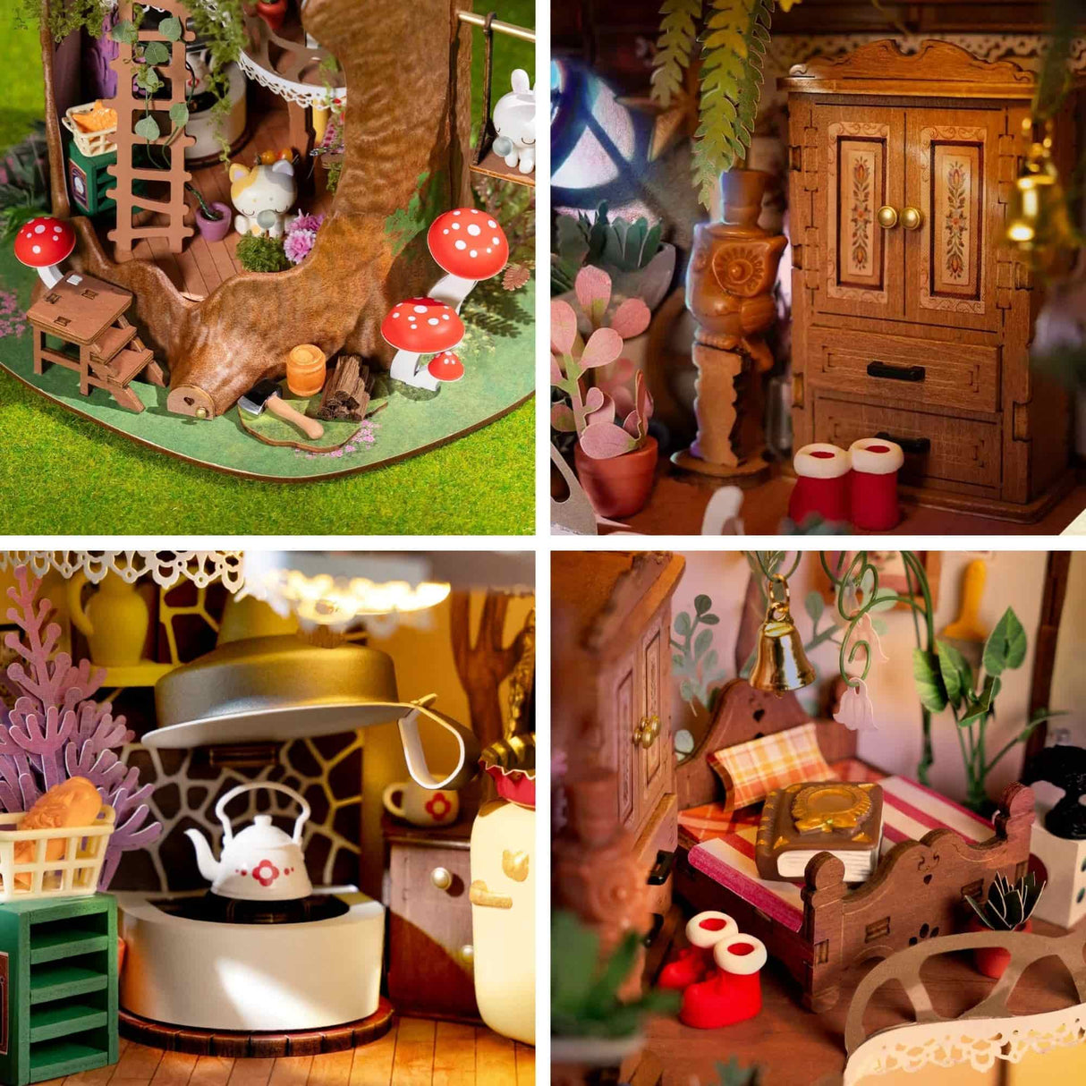 Rolife DIY Mini House - Casas Miniatura Fairytale Tree House
