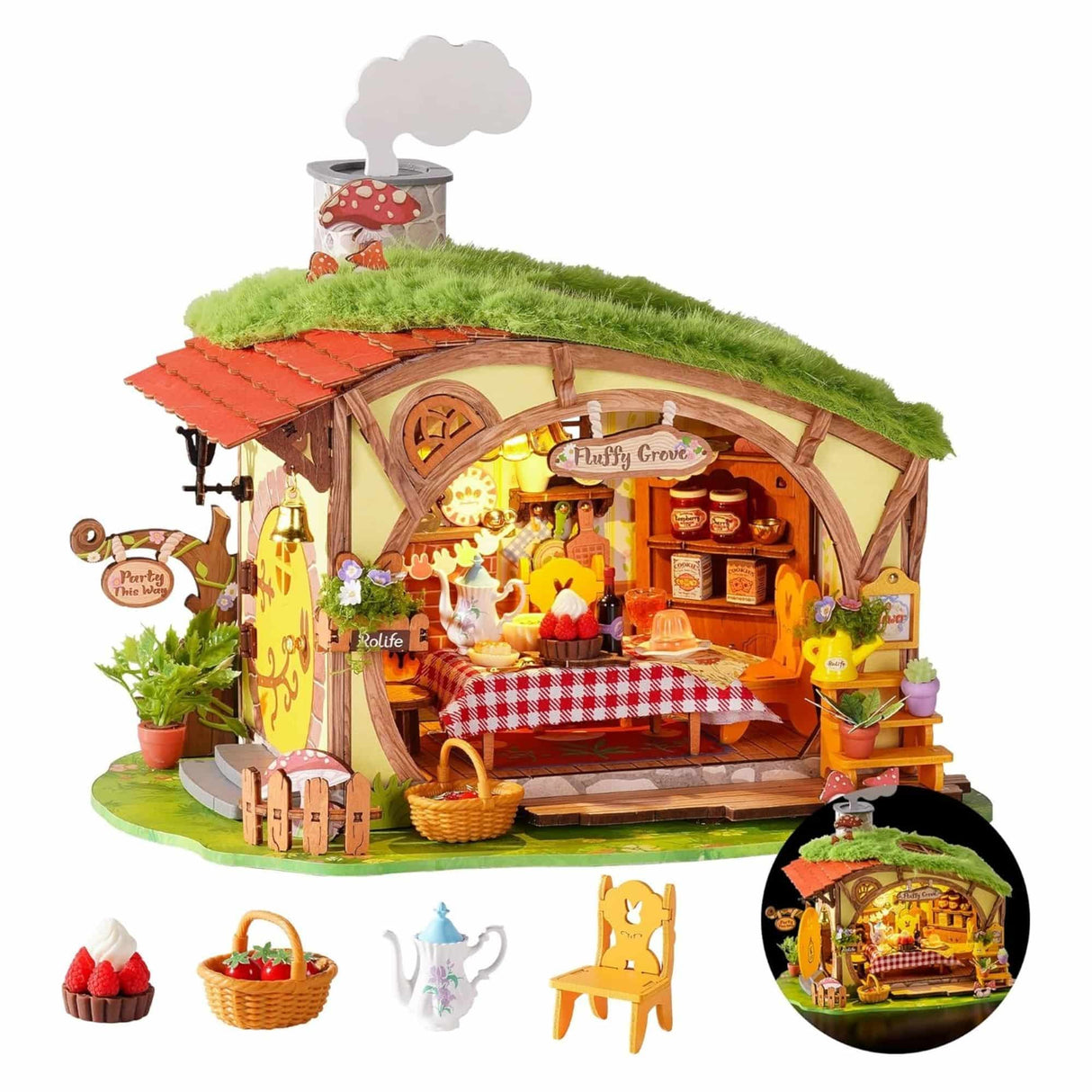Rolife DIY Mini House - Casas Miniatura Fluffy Grove