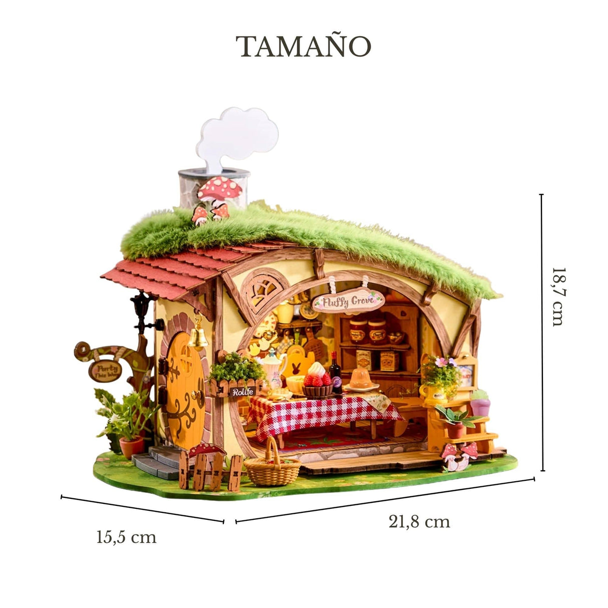 Rolife DIY Mini House - Casas Miniatura Fluffy Grove