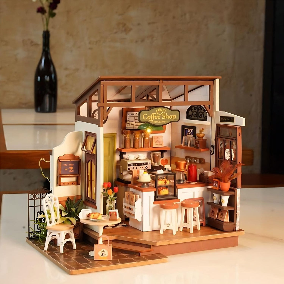 Casa Miniatura Rolife DIY Mini House NO.17 Café – Dibu Chile