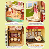 Rolife DIY Mini House - Casas Miniatura Sunlit Farmhouse Kitchen