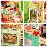 Rolife DIY Mini House - Casas Miniatura Sunlit Farmhouse Kitchen
