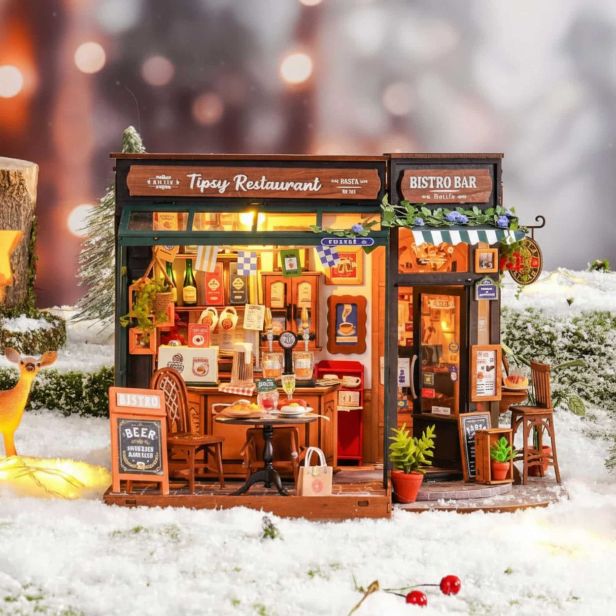 Rolife DIY Mini House - Casas Miniatura Tipsy Restaurant