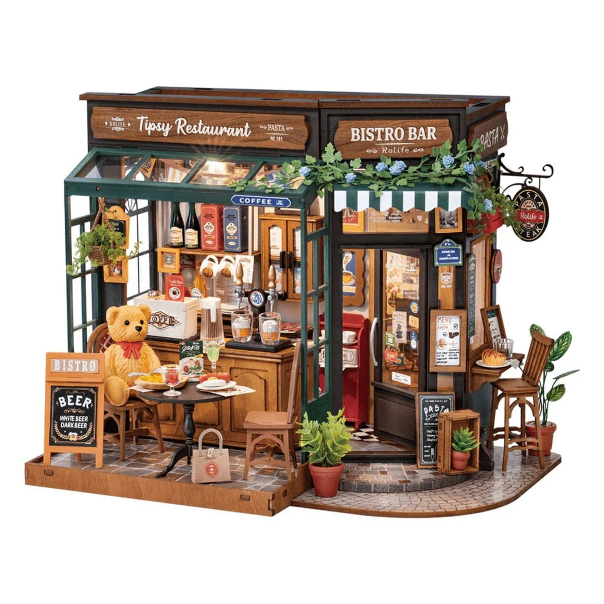 Rolife DIY Mini House - Casas Miniatura Tipsy Restaurant