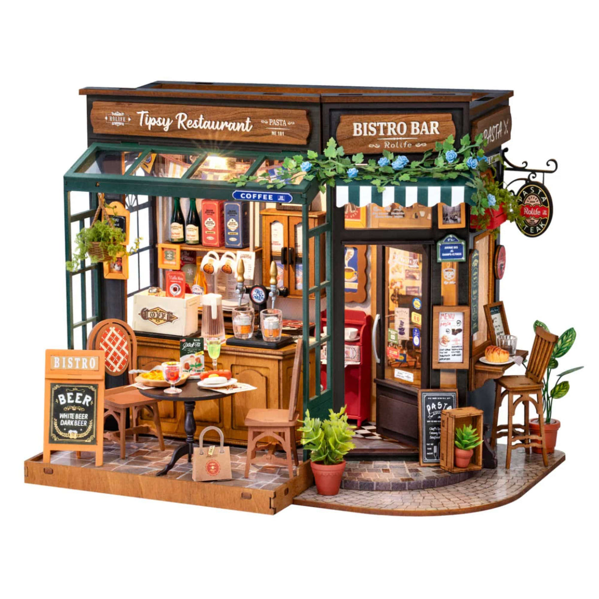 Rolife DIY Mini House - Casas Miniatura Tipsy Restaurant