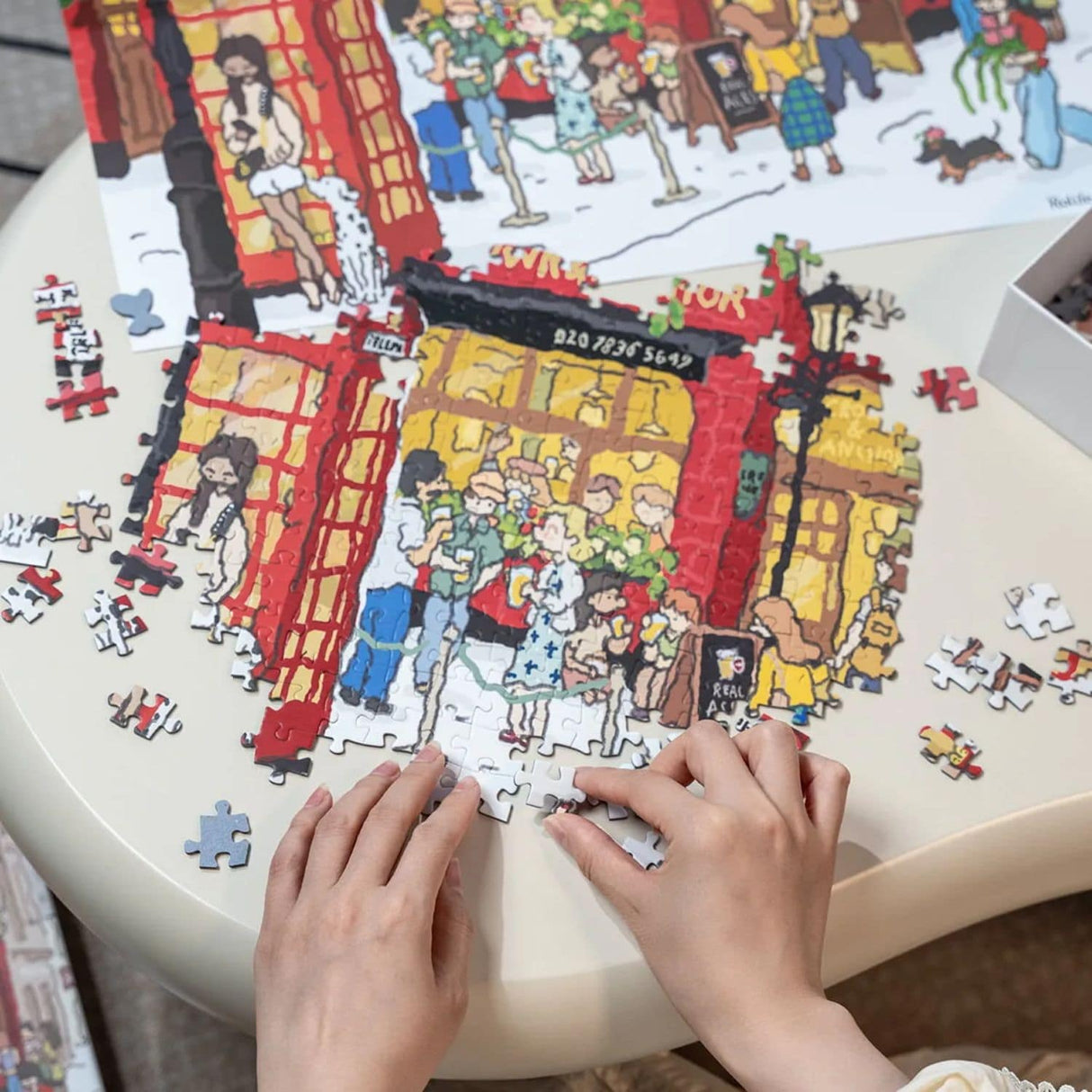 Rolife Joy Piece - Puzzle 1000 Piezas Welcome to Covent Garden