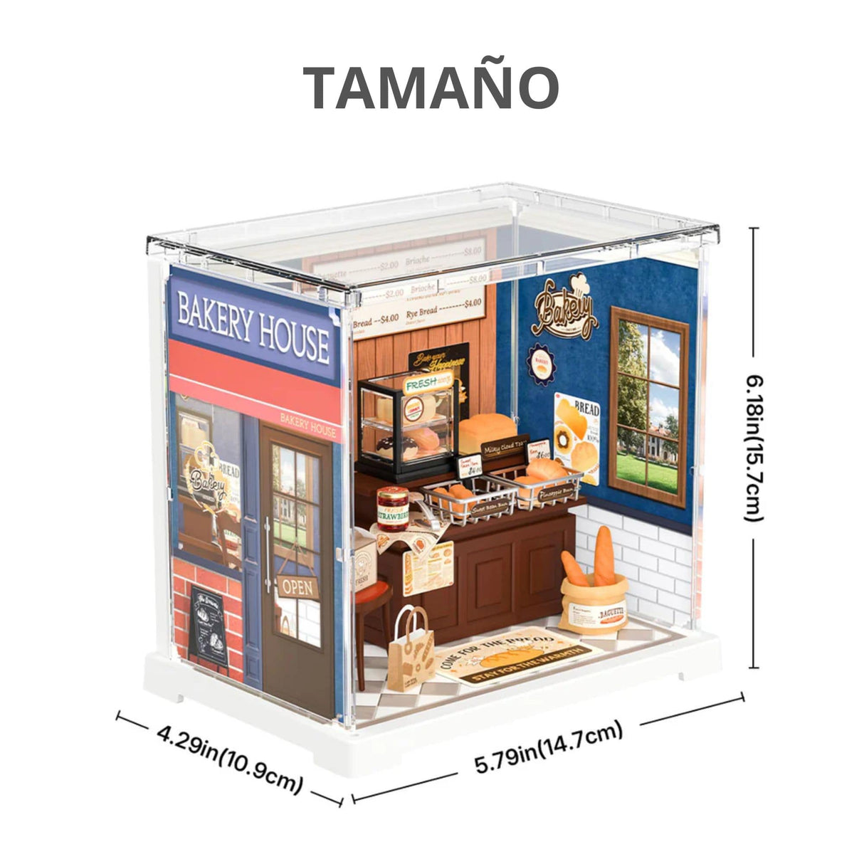 Rolife Mini Super Creator - Casas Miniatura Butter Bakery House