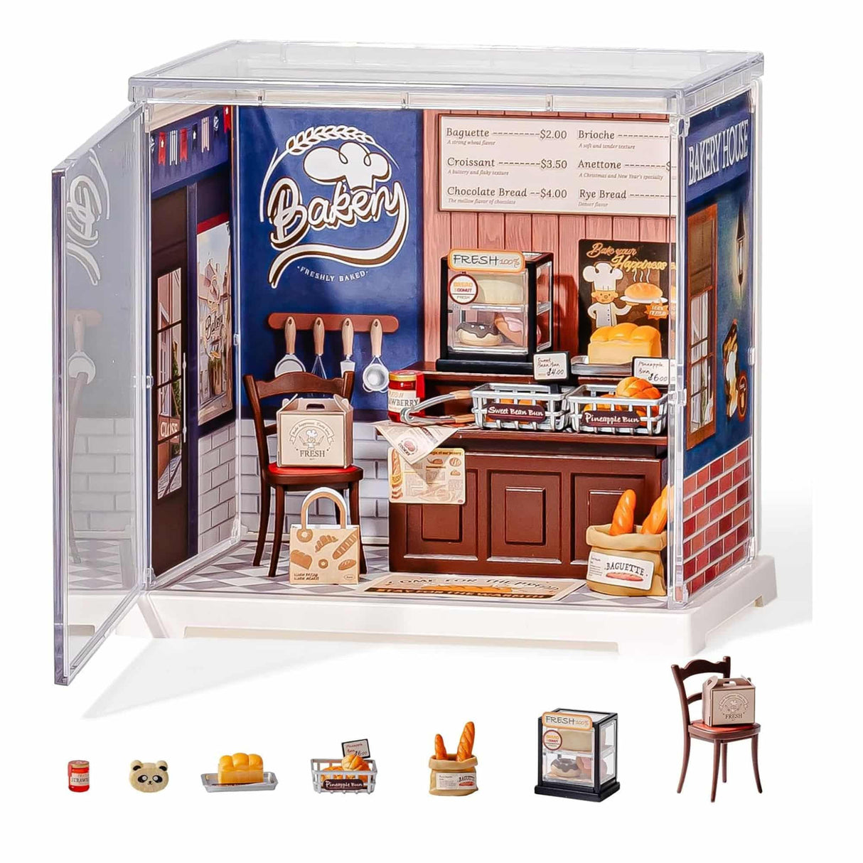 Rolife Mini Super Creator - Casas Miniatura Butter Bakery House