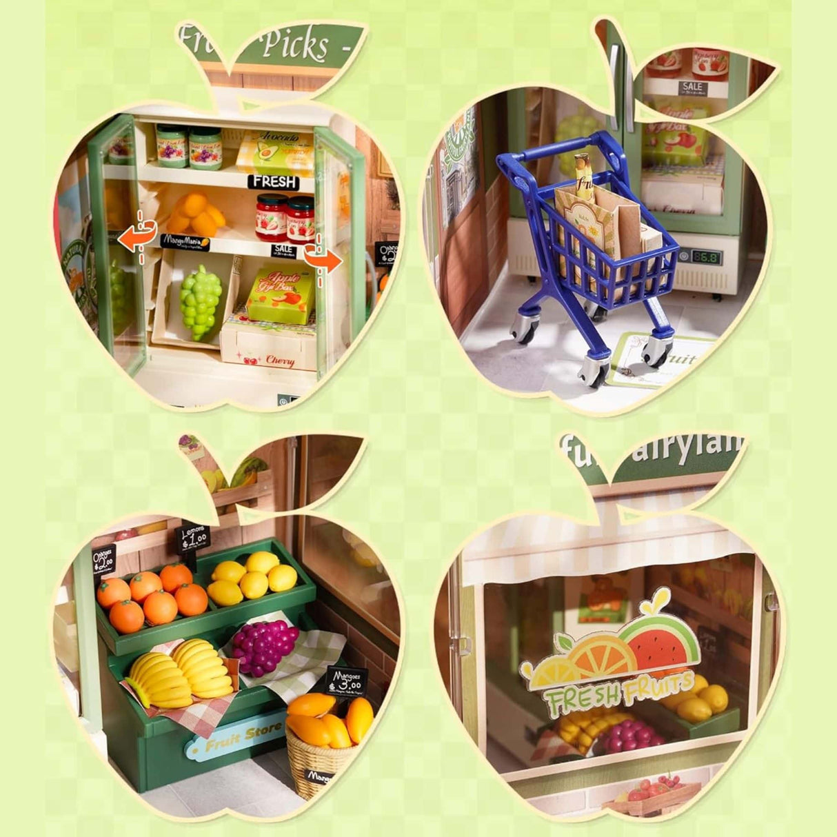 Rolife Mini Super Creator - Casas Miniatura Nature Energy Fruits