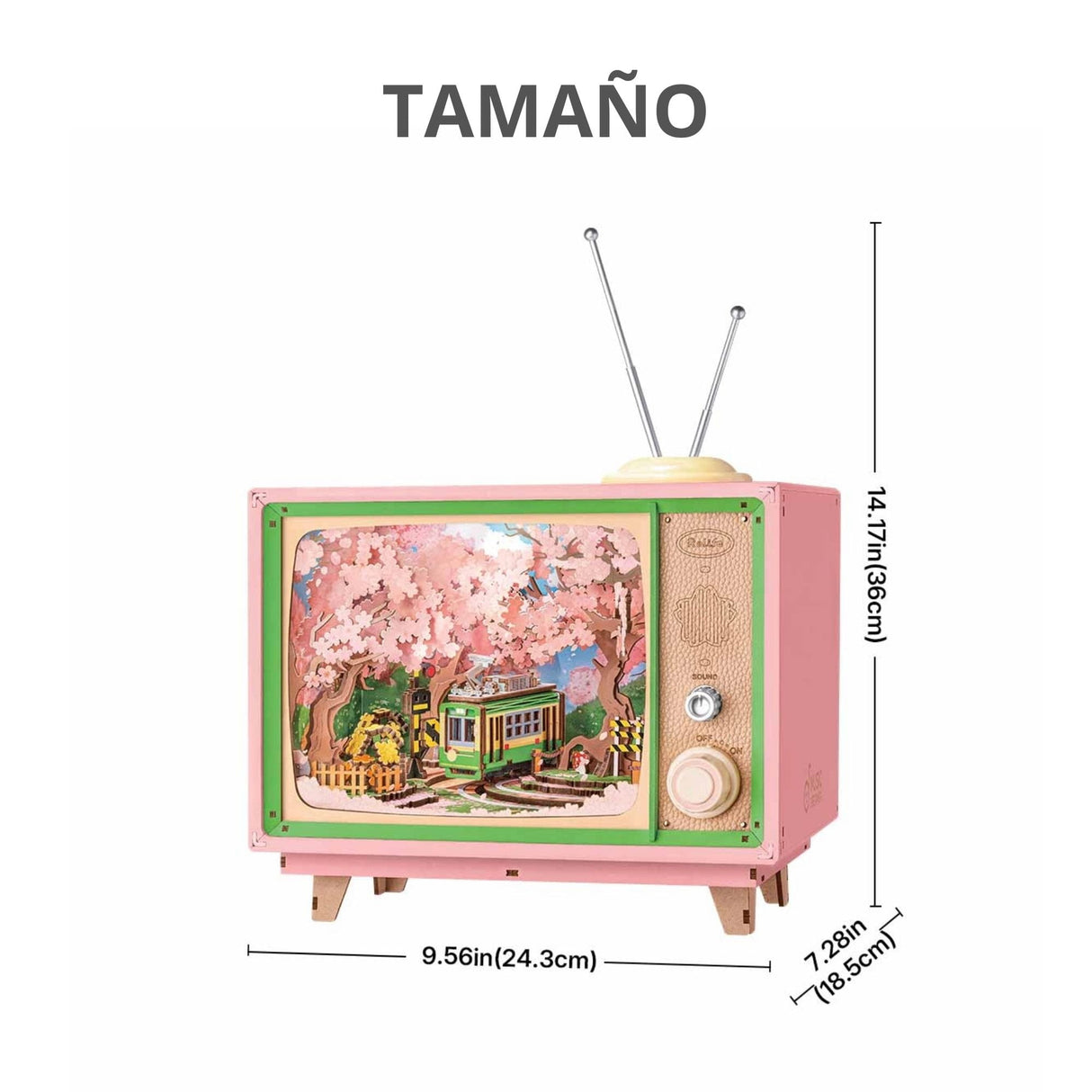 Rolife Music Dreamer - Puzzle 3D Sakura Dreamy Tour