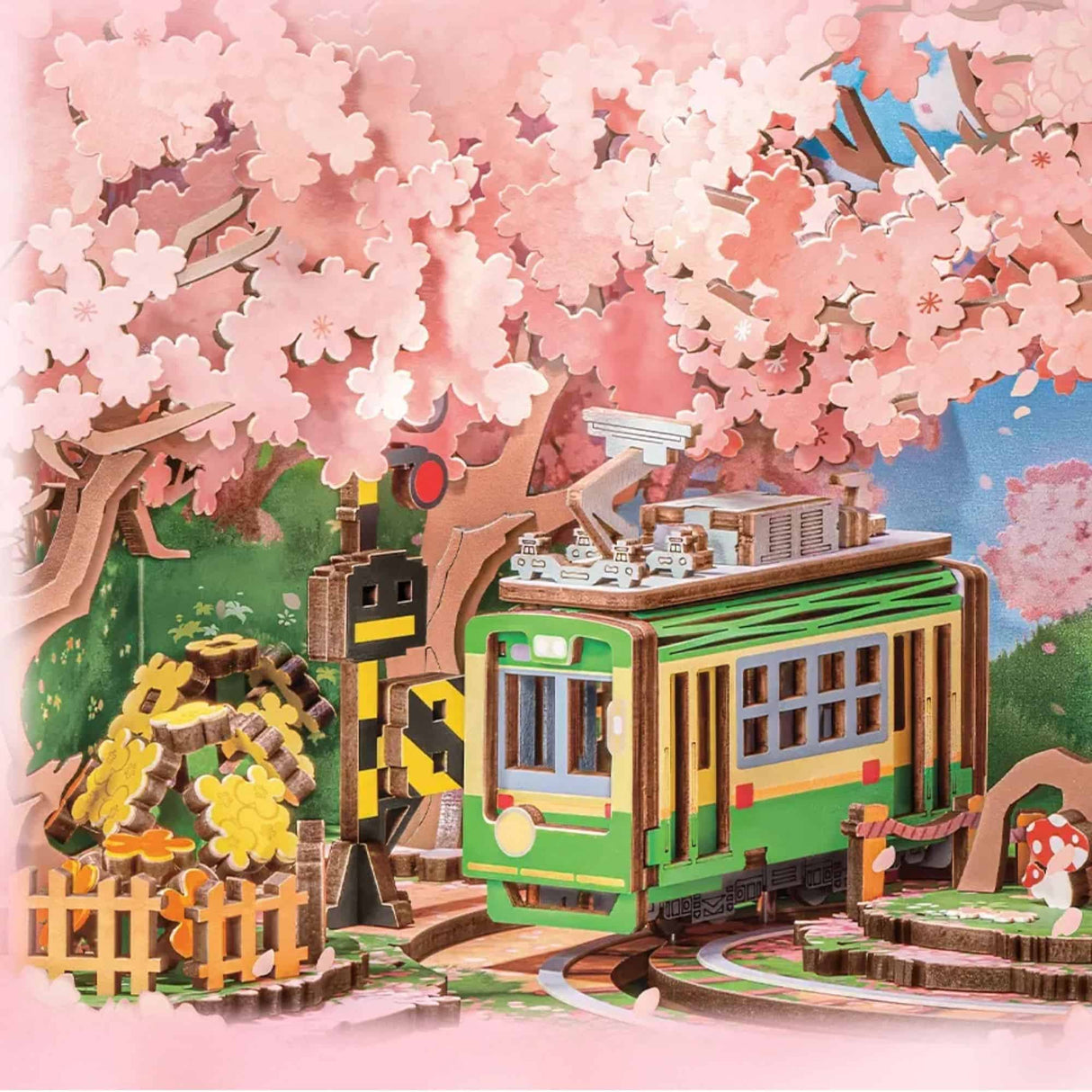 Rolife Music Dreamer - Puzzle 3D Sakura Dreamy Tour