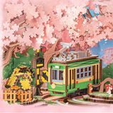 Rolife Music Dreamer - Puzzle 3D Sakura Dreamy Tour