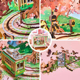 Rolife Music Dreamer - Puzzle 3D Sakura Dreamy Tour