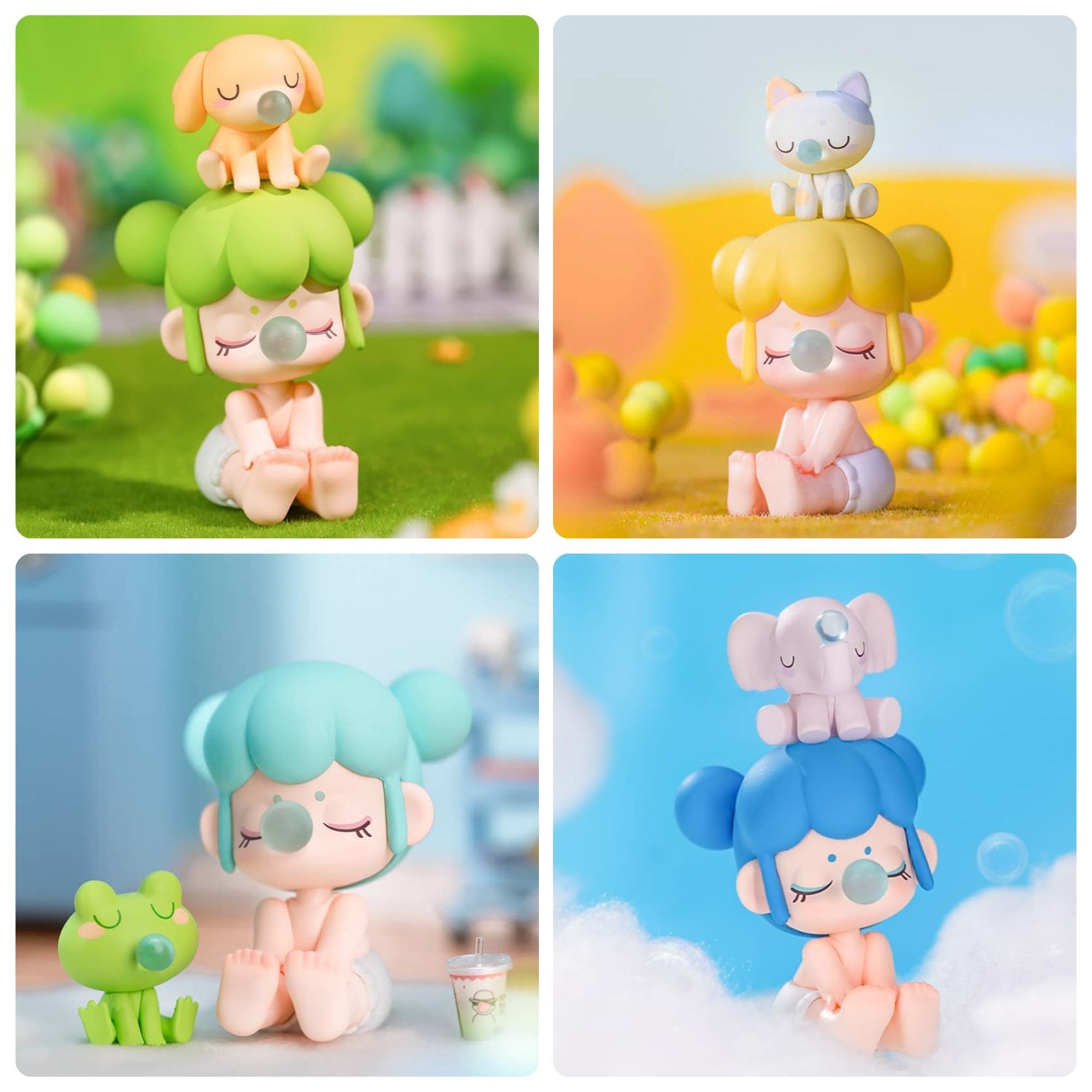 ファンシー ウォールデコ カルーセル ポニー B.A.B.Y Rolife Nanci - Blind Box Baby Nanci Seatmates – Dibu Chile