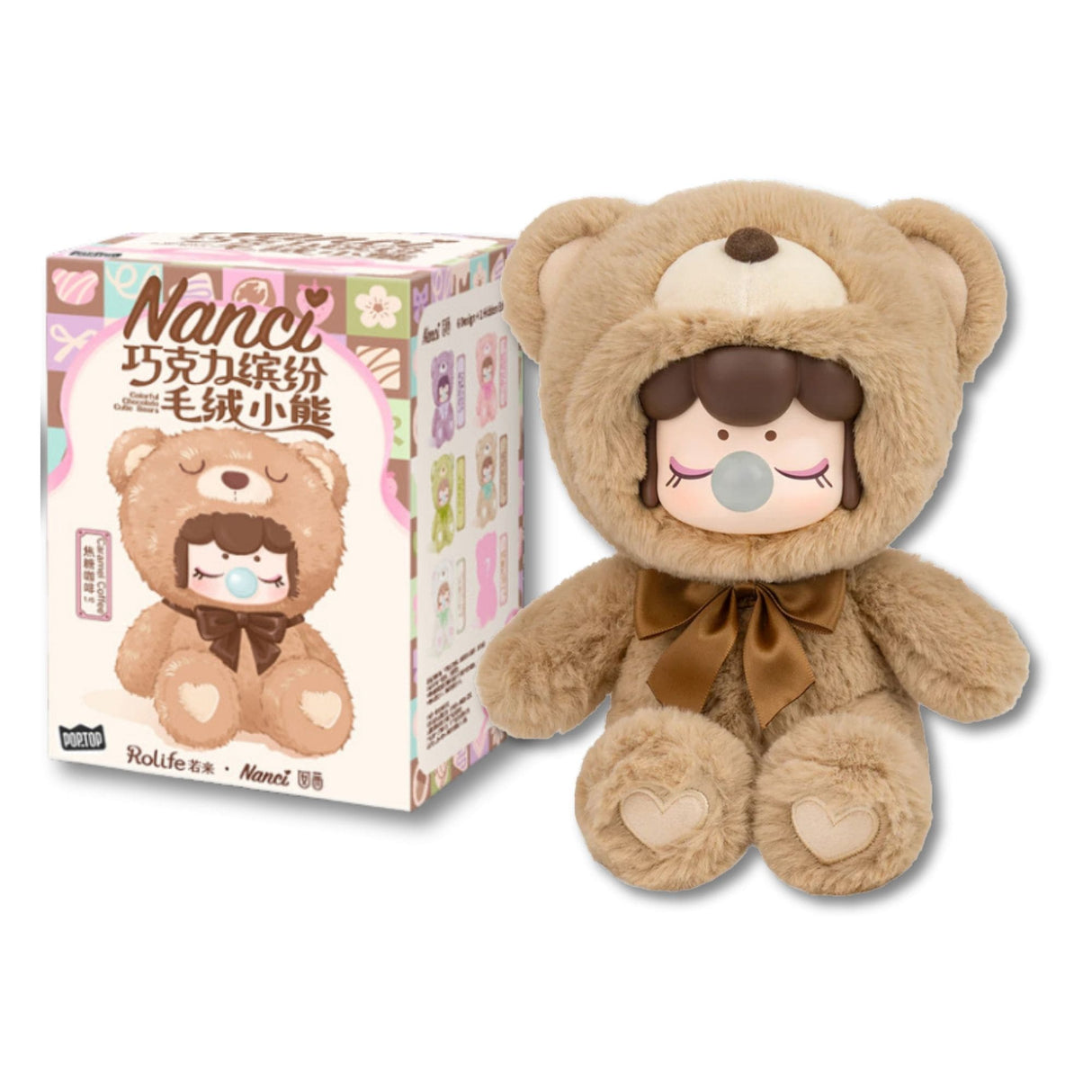Rolife Nanci - Blind Box Colorful Chocolate Cutie Bears Peluche Vinyl Plush