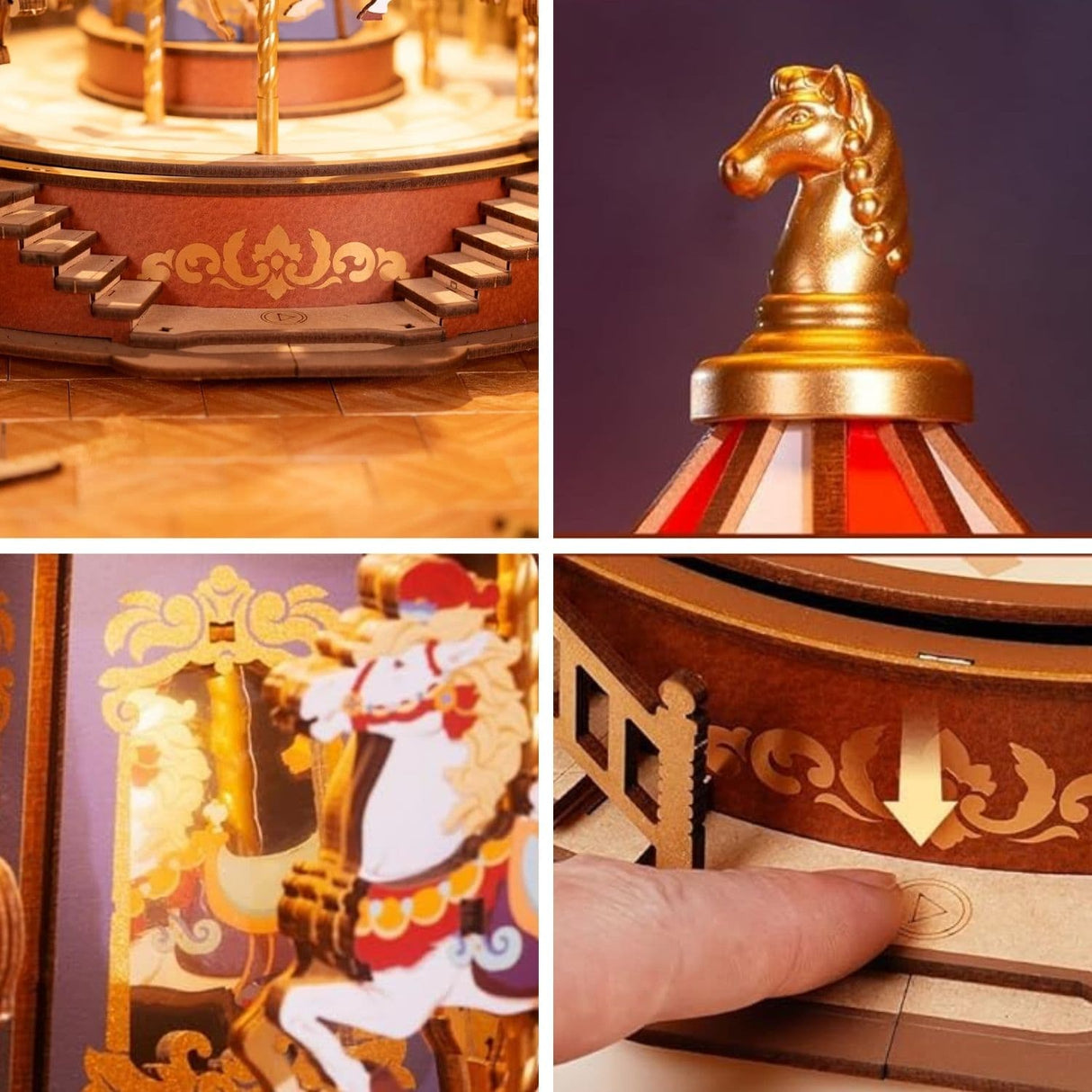 Rolife - Puzzle 3D Classic Carousel