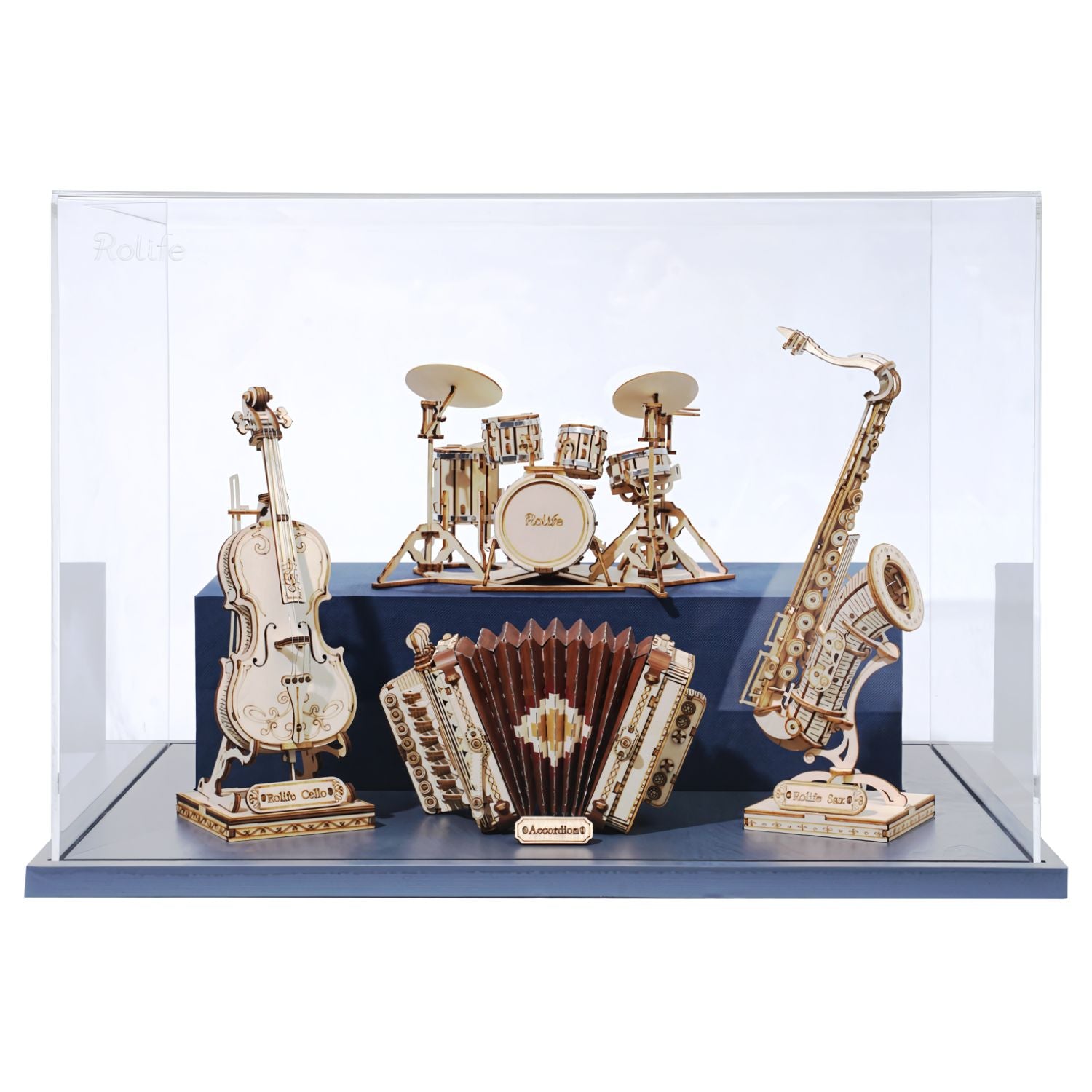Puzzle 3D Armable Drum Kit Batería Rolife – Dibu Chile