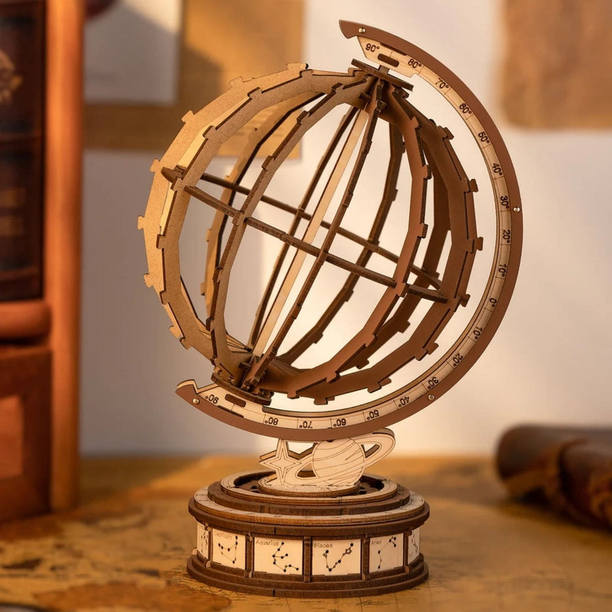 Rolife - Puzzle 3D Global Wonders Globo Terráqueo