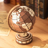 Rolife - Puzzle 3D Global Wonders Globo Terráqueo