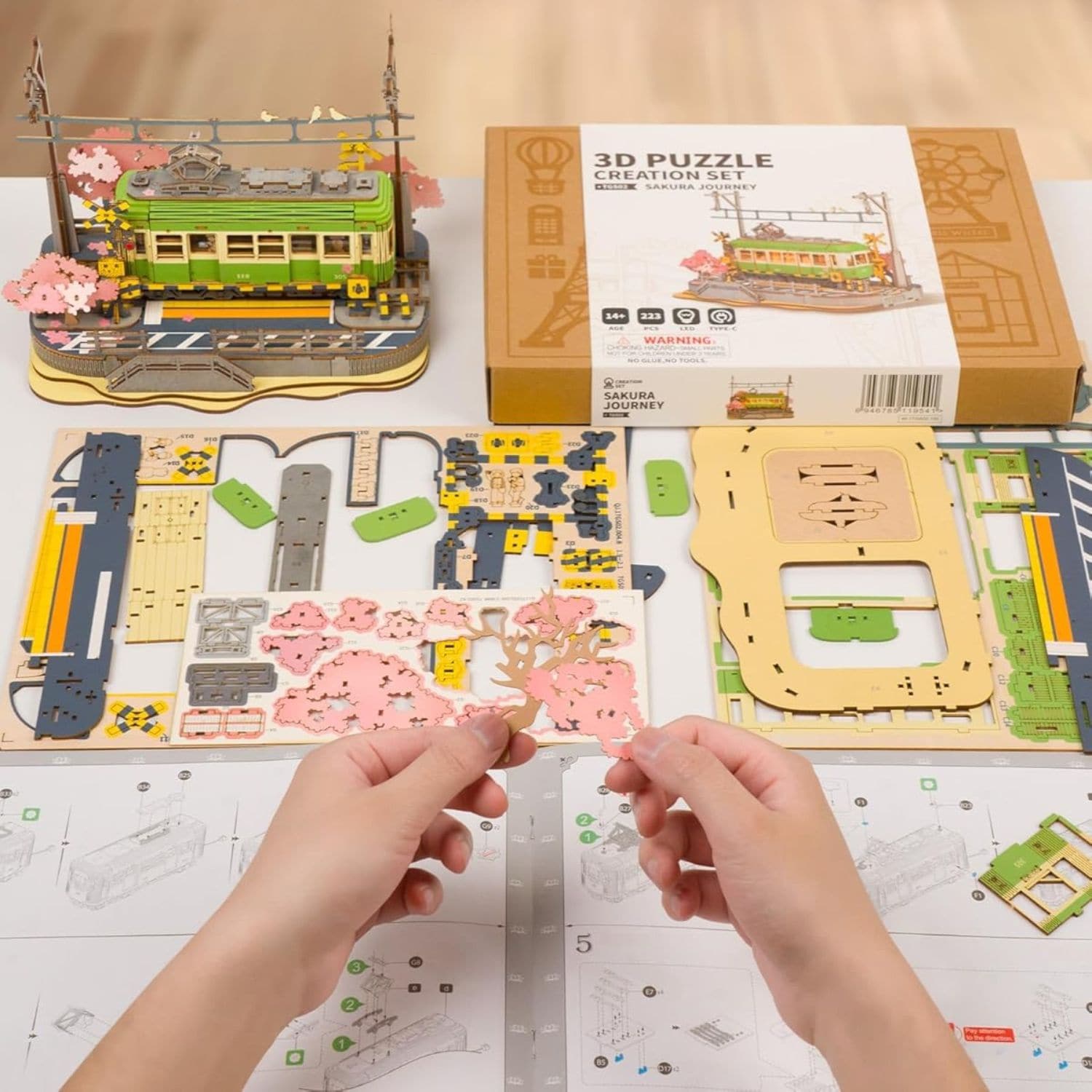 Puzzle 3D Armable Sakura Journey Rolife – Dibu Chile