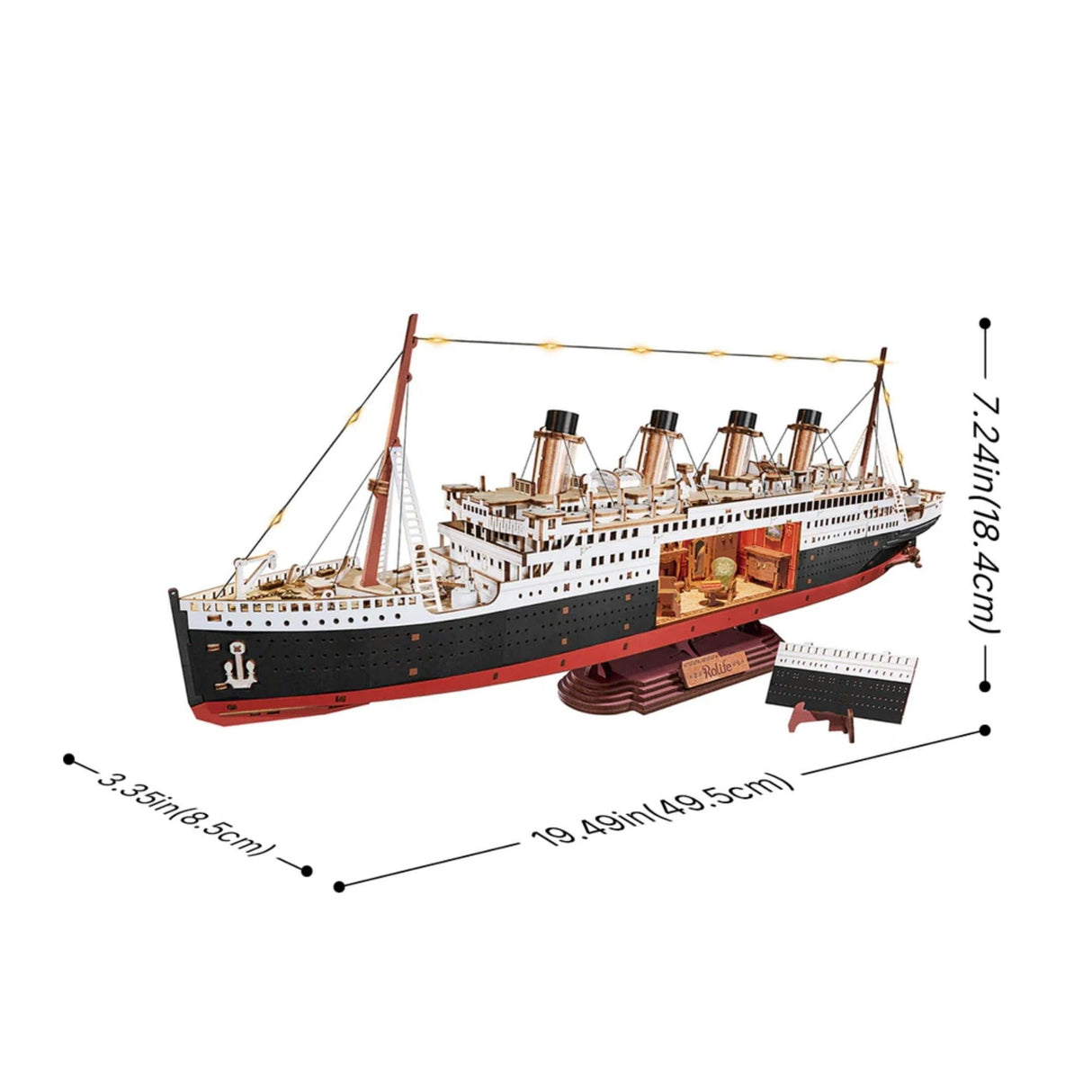 Rolife - Puzzle 3D Titanic 1912 Eternal Atlantic Voyager