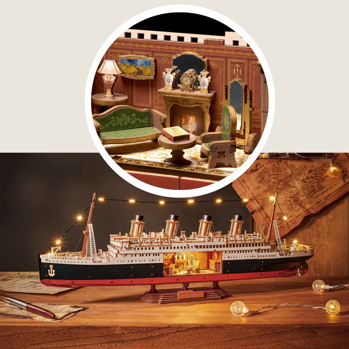 Rolife - Puzzle 3D Titanic 1912 Eternal Atlantic Voyager